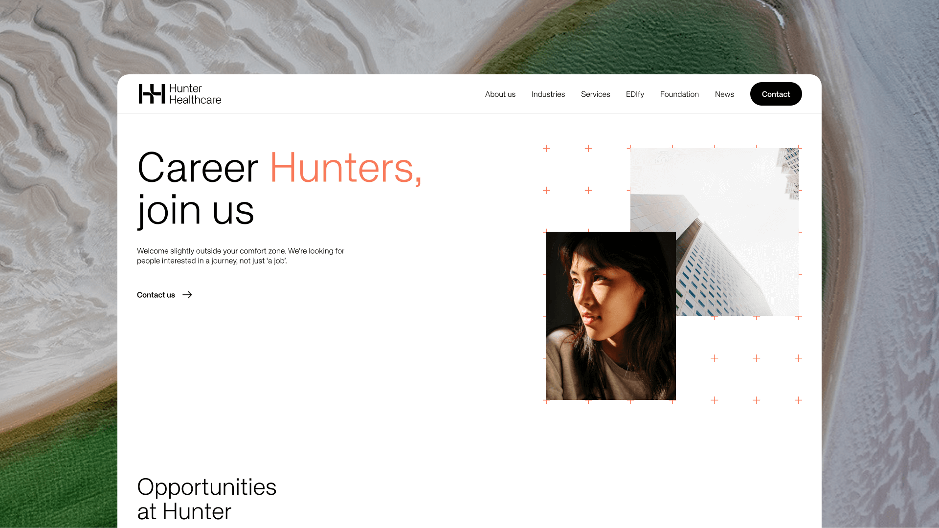 Our Designs For Hunter Healthcare Studio Case Studies